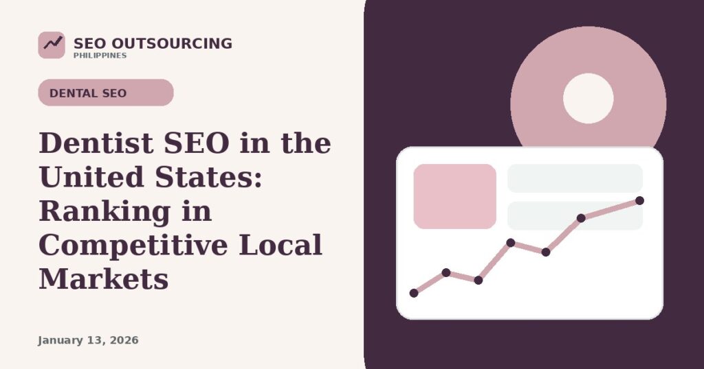 Dentist SEO in the United States: Ranking in Competitive Local Markets