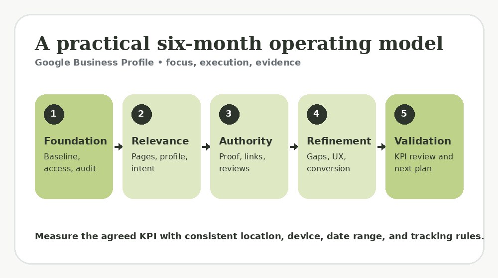 Practical framework for google business profile optimisation checklist
