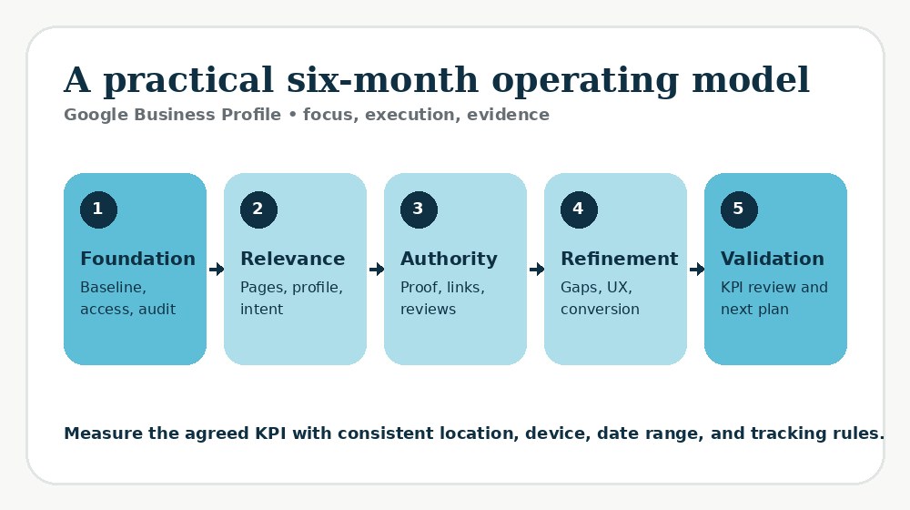 Practical framework for google business profile rankings for dentists