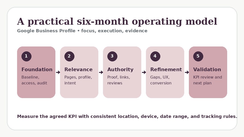 Practical framework for measure google map pack rankings