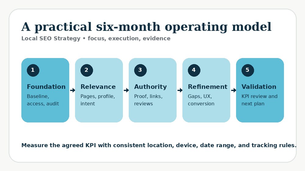 Practical framework for multi-location local seo