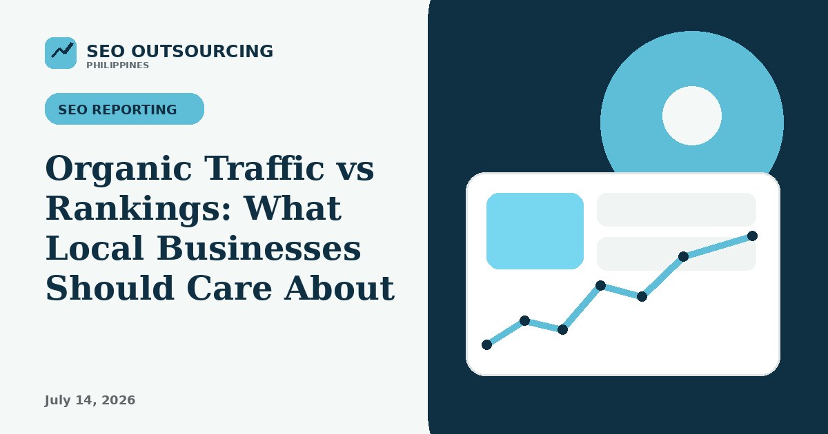 Organic Traffic vs Rankings: What Local Businesses Should Care About