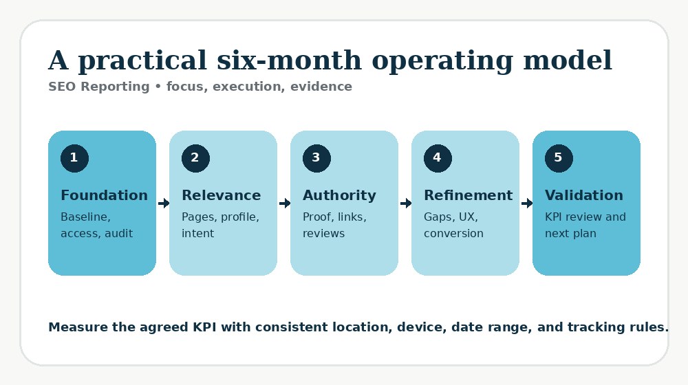 Practical framework for organic traffic vs rankings