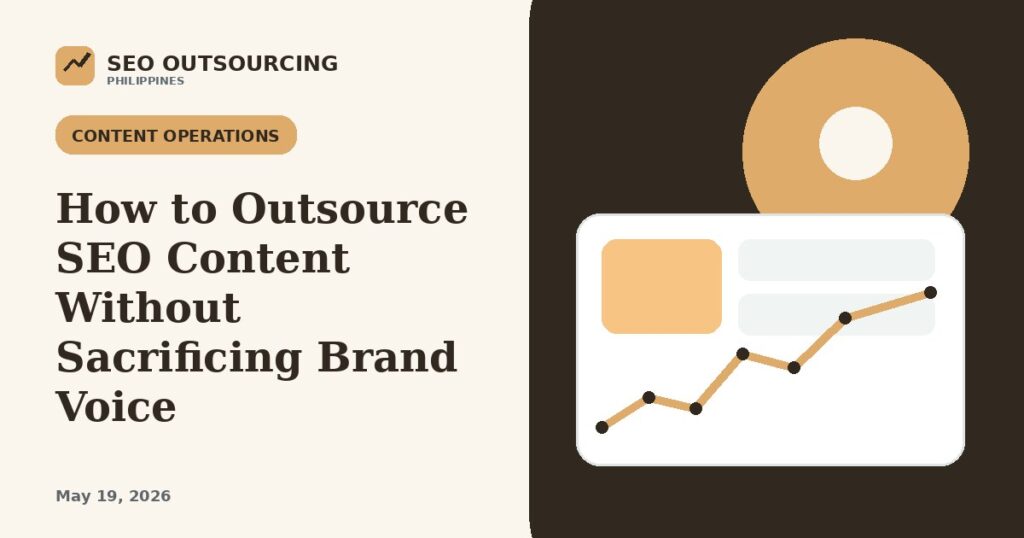 How to Outsource SEO Content Without Sacrificing Brand Voice