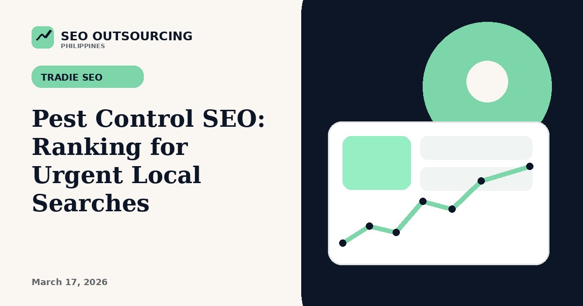 Pest Control SEO: Ranking for Urgent Local Searches