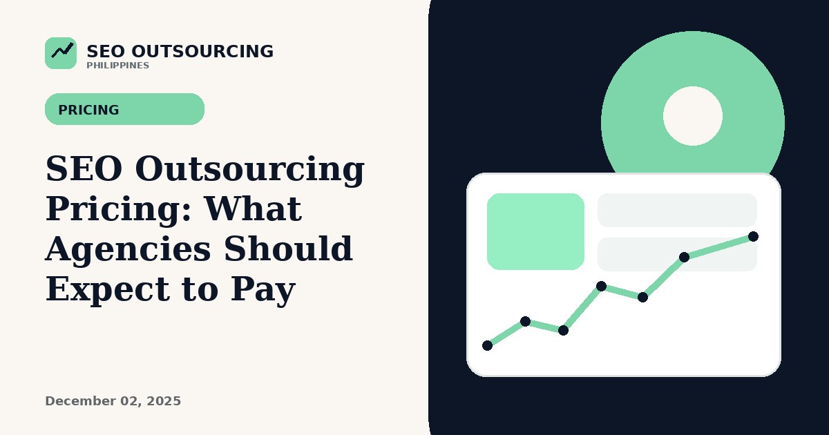 SEO Outsourcing Pricing: What Agencies Should Expect to Pay