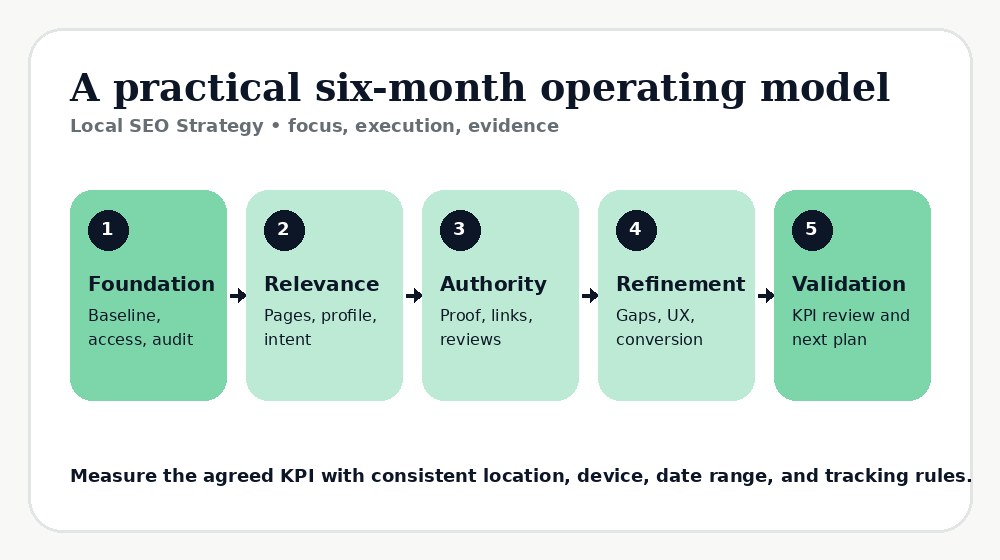 Practical framework for service area pages local seo